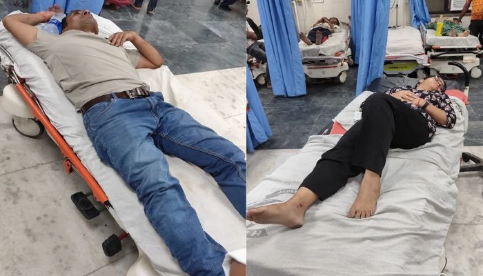 Exclusive: Burqa-clad women assault Hindu journalist, reporting on anti-encroachment drive in Seemapuri, Muslim mob unleashes mayhem on streets