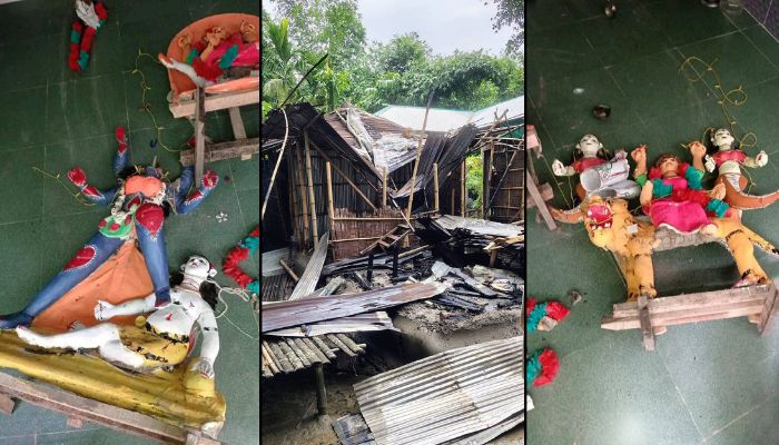 Extremist Mob Sets Fire to Hindu Home in Bangladesh