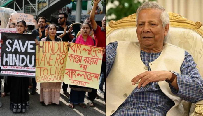 USCIRF releases factsheet on Bangladesh, exposes persecution of Hindus and religious minorities under watch of interim govt led by Muhammad Yunus
