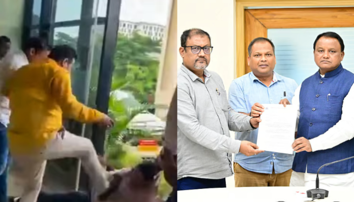 Odisha BJP suspends five members after BMC officer assaulted in office