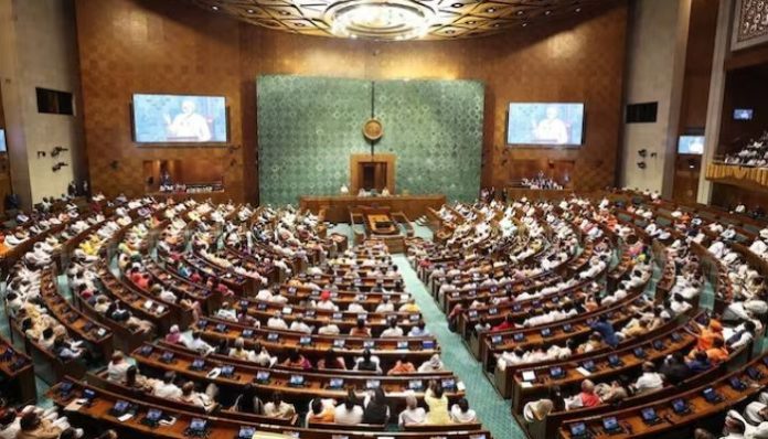 parliament during monsoon session 2025 discussing tax and maritime bills
