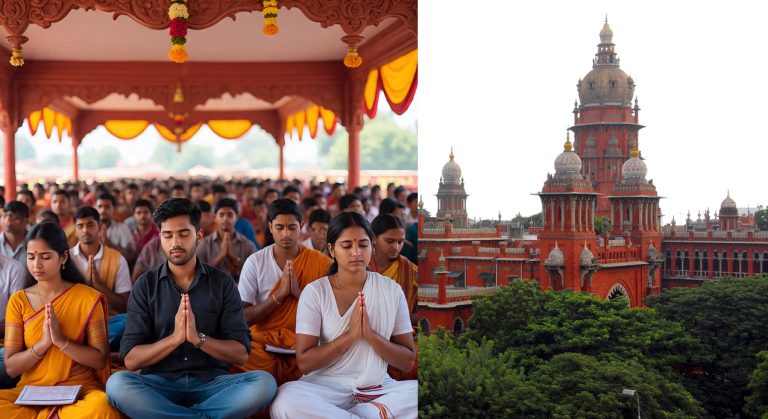 Madras HC says no ‘Nama Sankeertanam’ can happen in residential societies without permission, says ‘peace and silence are best prayers’