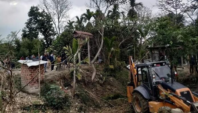 Land encroachment
