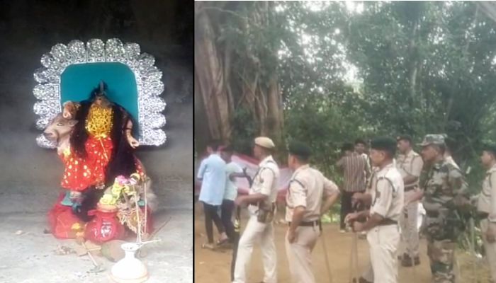 Muslim mob vandalises Hindu temple, beheads idol of Goddess Shitala: Read how Islamic extremists are fanning communal tension in Tripura, one act at a time