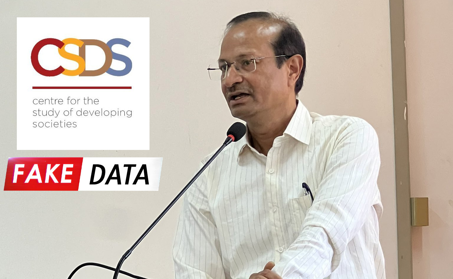 CSDS Co-Director Booked For False Voter Data in Deolali