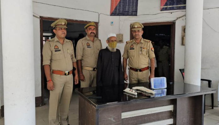 Image from @rampurpolice/X