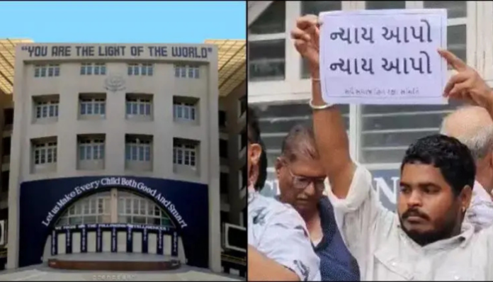 The Hindu boy was killed by a Muslim of studying in the same school.