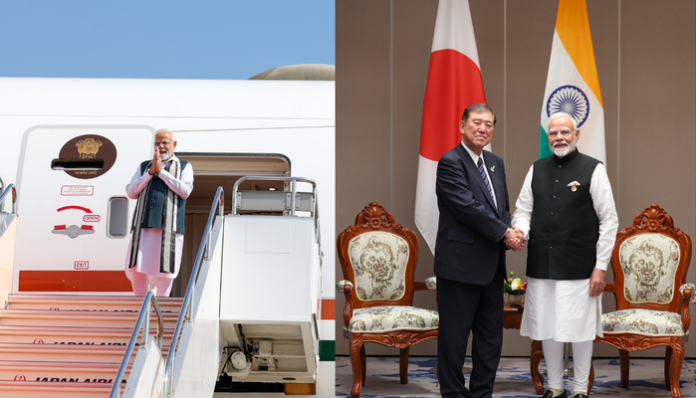 PM Modi is on a two-day visit to Japan.