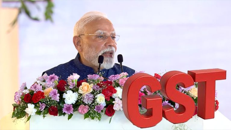 Prime Minister Narendra Modi hails the GST reforms designed to improve ease of living and build Viksit Bharat
