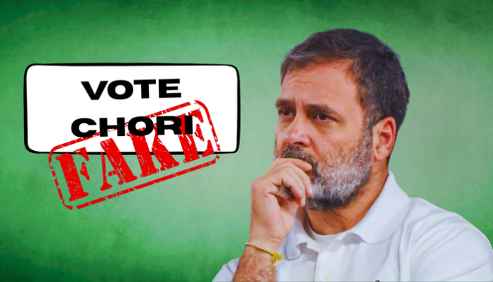 Opposition's vote chori campaign has fallen flat in Bihar.