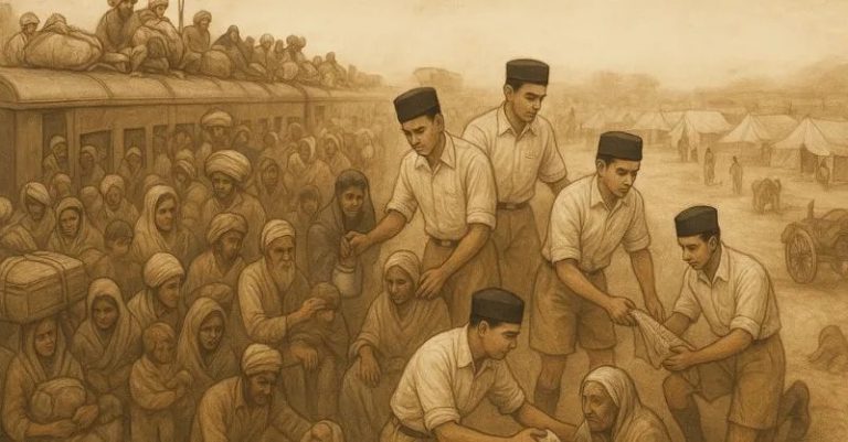 The role of RSS volunteers during the Indian partition: A forgotten history steeped in the blood of millions of Hindus