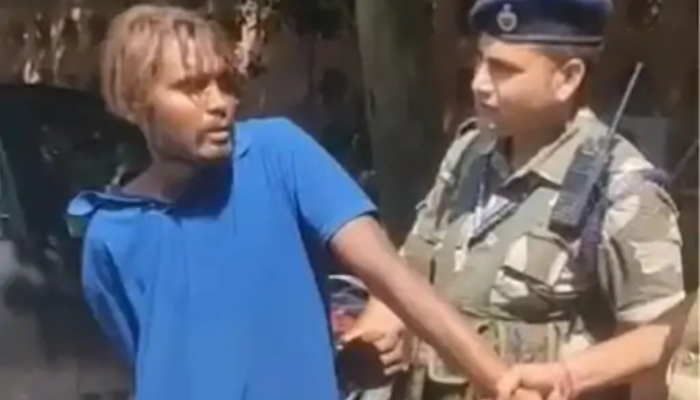 Delhi: Security breach at Parliament, “mentally incoherent” man reaches up to Garuda Dwar before being caught by security