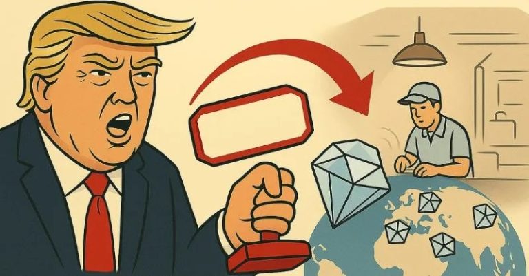 OpIndia Exclusive: Did Trump’s tariffs cause a terrible downturn in Surat’s diamond industry? Experts dismiss the claims made in media