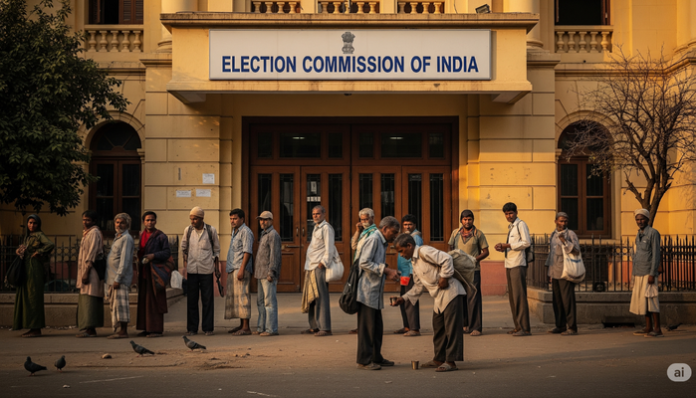 The ECI allots house number 0 to include homeless voters.
