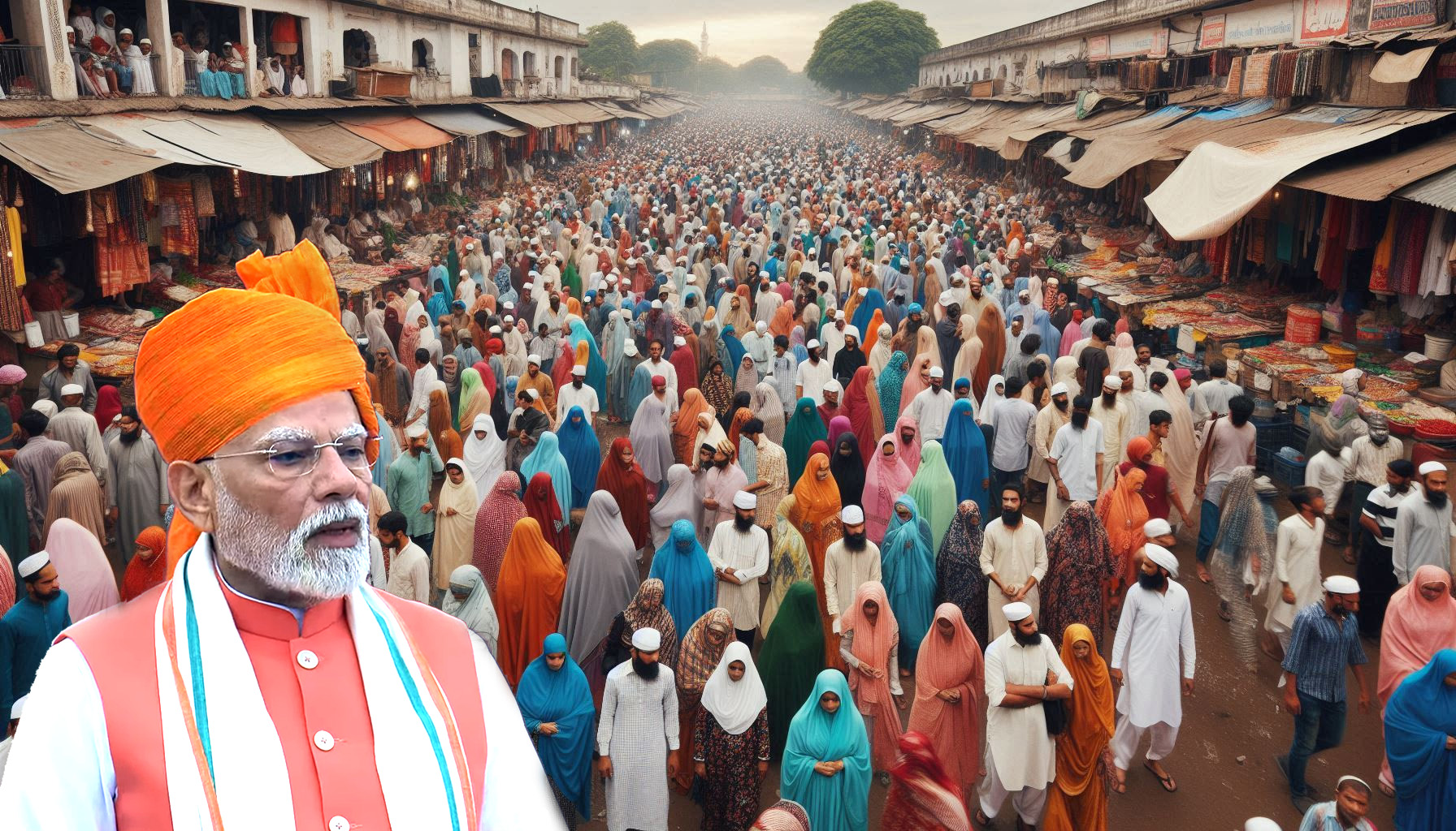 PM Modi announces High-Power Demography Mission amid demographic change concerns.