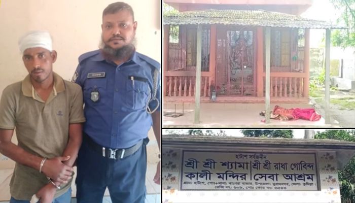 Man Vandalizes Temple in Bangladesh, Citing Indian Motives