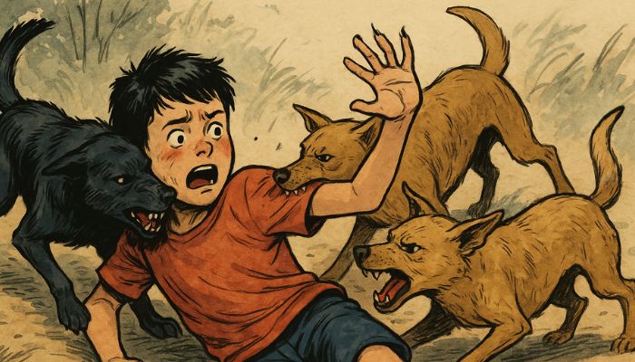 Stray Dog Attack Injures Boy in Uttar Pradesh