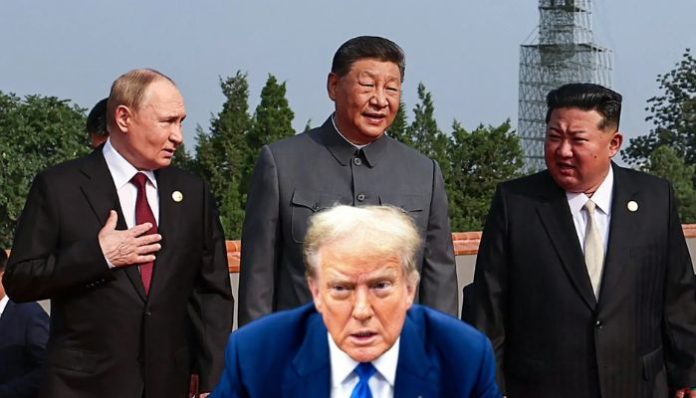 'Americans died for China' - Trump fumes at Xi accusing him of conspiring with Russia and North Korea