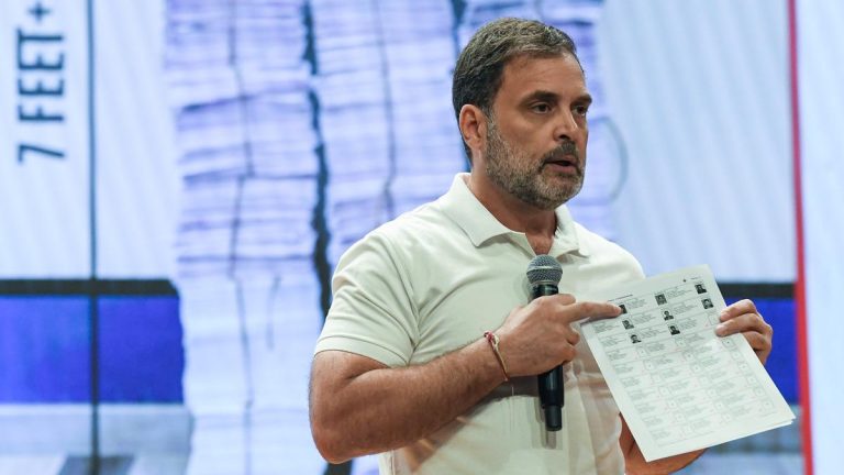 Rahul Gandhi shrugs off responsibility while repeating ‘vote chori’ allegations against Election Commission: A political hit-and-run masquerading as democratic crusade