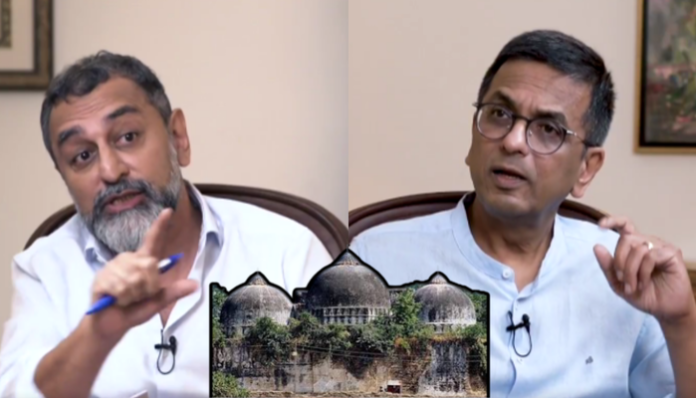 Sreenivasan Jain questioned whether there was evidence to show that the Ram temple was demolished to build Babri.