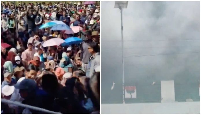 Leh protests