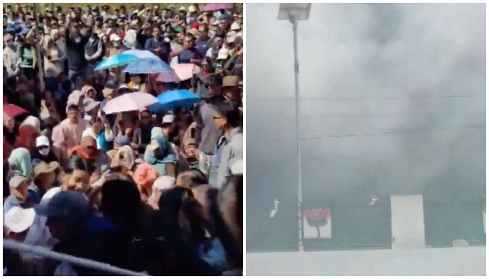 Leh protests
