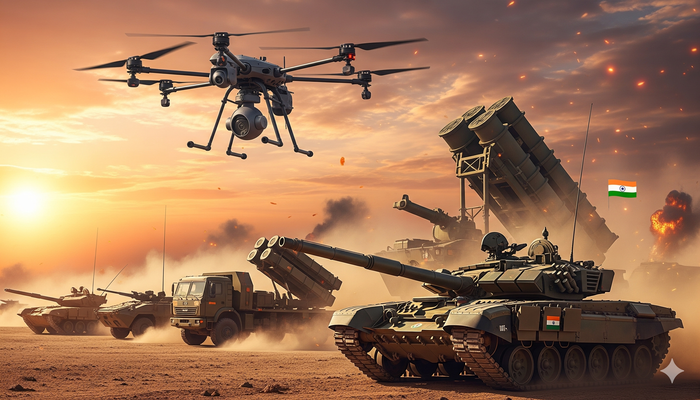 200 weapon systems including nuclear powered warships, next‑gen tanks, stealth UAVs, AI weapons and more: India unveils 15‑Year Defence Roadmap