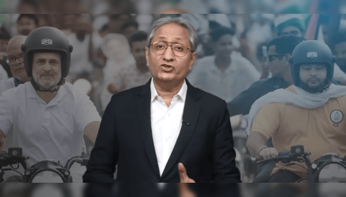 YouTuber Ravish Kumar compares Rahul Gandhi to MK Gandhi, justifies lies spread by the Congress party: Here is why he is the real ‘Godi Media’