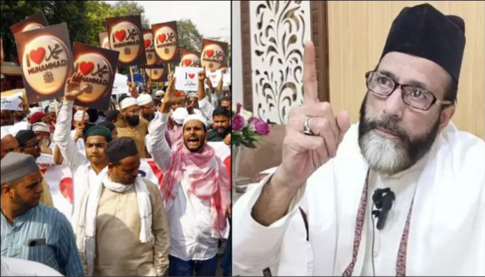 Tauqeer Raza Khan gave the ultimatum to government and incited Muslims to hit the streets.