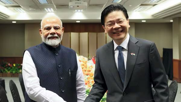 India Singapore PM Wong