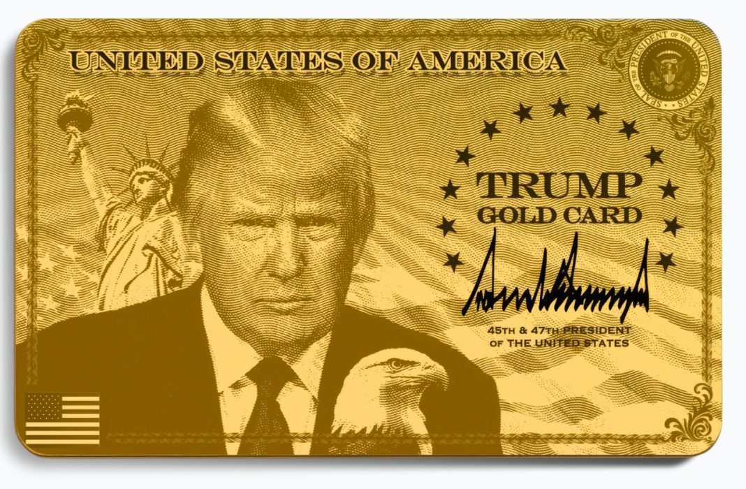 Trump Gold card
