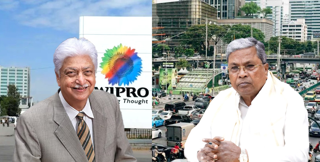 BJP Slams Karnataka Govt. After Wipro Denies Road Access