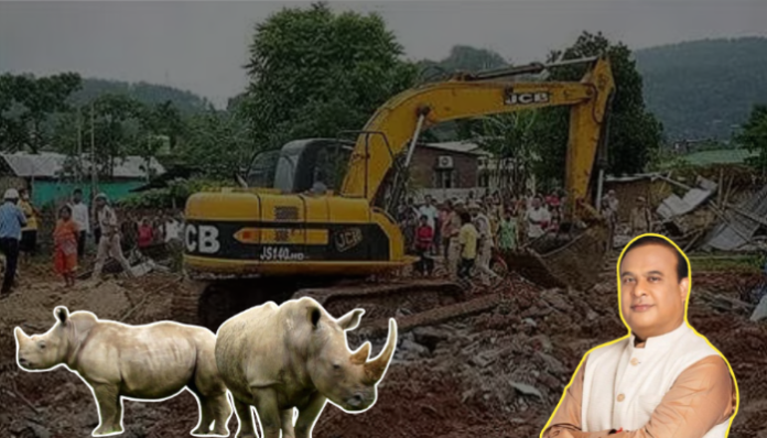 Assam's anti-encroachment drive prove vital for wildlife conservation.