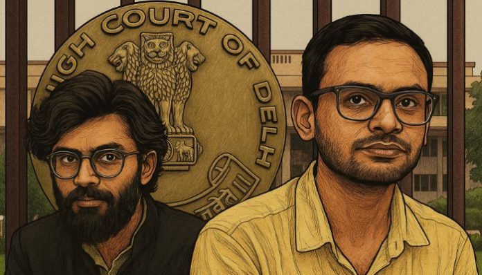 Delhi High Court denies bail to Umar Khalid and others citing conspiracy role and delays by co-accused