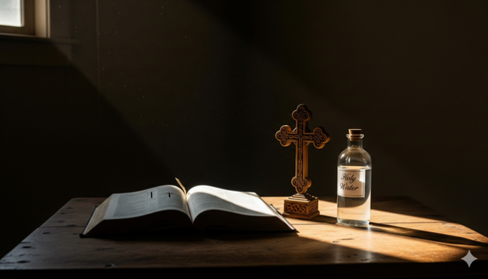 A Christian priest lured people to convert to Christianity in Bihar.
