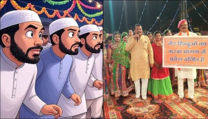 Garba pandals have been at the target of Jihadists.