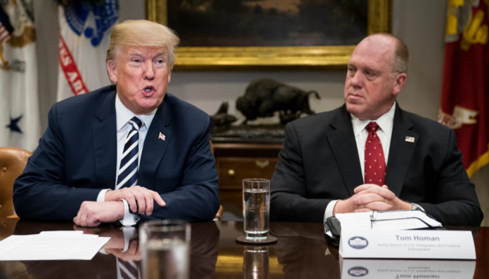 Tom Homan took bribe in exchange for immigration-related government contracts.