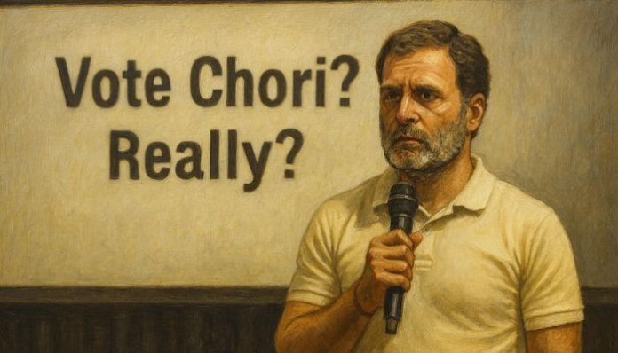 Rahul Gandhi hydrogen bomb claim on voter deletions highlights his mindset and narrative of alleged vote chori