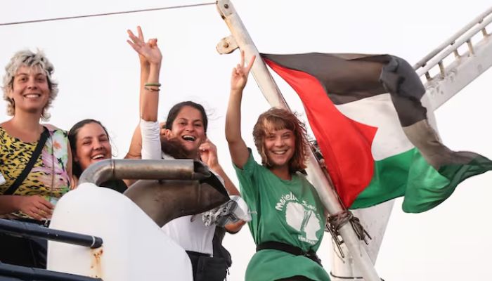 Flotilla carrying Greta Thunberg and 500 others to deliver ‘aid’ to Gaza intercepted by Israeli forces