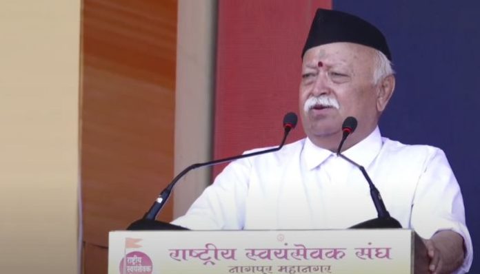 RSS chief Mohan Bhagwat delivers Vijayadashami speech urging swadeshi, self-reliance and unity amid US tariffs in Nagpur