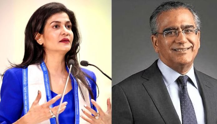 Anjana Om Kashyap Aroon Purie booked
