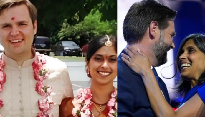 Usha should convert to Christianity, according to husband JD Vance.