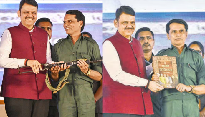 Mallojula Venugopal Rao surrenders in Maharashtra.