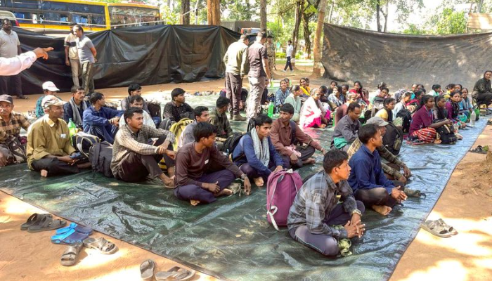 Maoist cadres including senior leaders surrender in Maharashtra and Chhattisgarh.