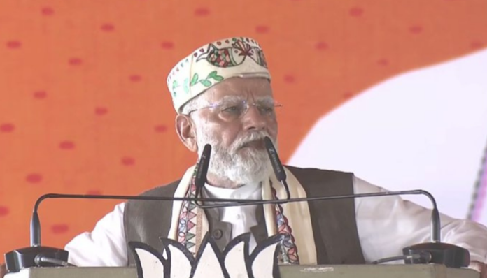 PM Modi urged the people in Bihar to vote for good governance and keep Jungle Raj away.