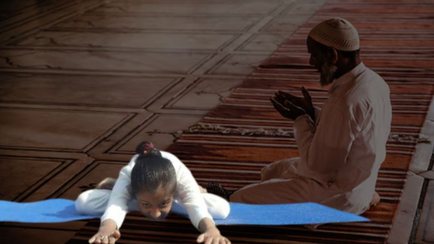 Shashankasana has nothing to do with Namaz, yet caught teachers keep giving the same excuse: Know the vast difference between ‘Sajda’ and Yogic postures