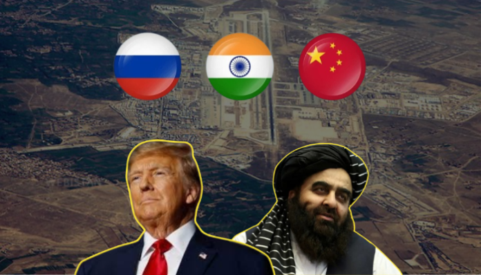 The US wants Bargam air base to secure its interests in the region.