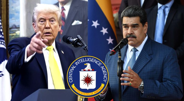 President Trump confirms he has authorised covert CIA operations in Venezuela to topple Nicolás Maduro govt, says looking into land strikes