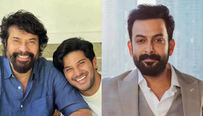 ED raids properties of actor Dulquer Salman, his father Mammootty, and Prithvi Sukumaran.
