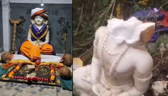 Gujarat: Extremists behead idol of Lord Gorakshnath, vandalise temple and loot valuables, FIR registered against 'unidentified people'